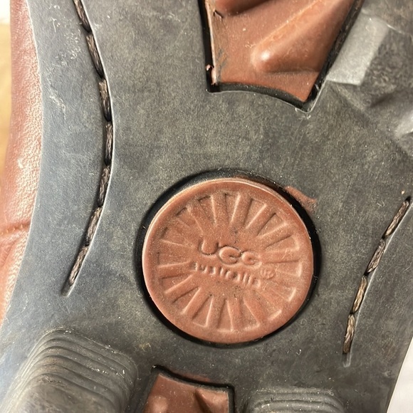 Ugg Smithfield Leather Knee Boots - Picture 11 of 15